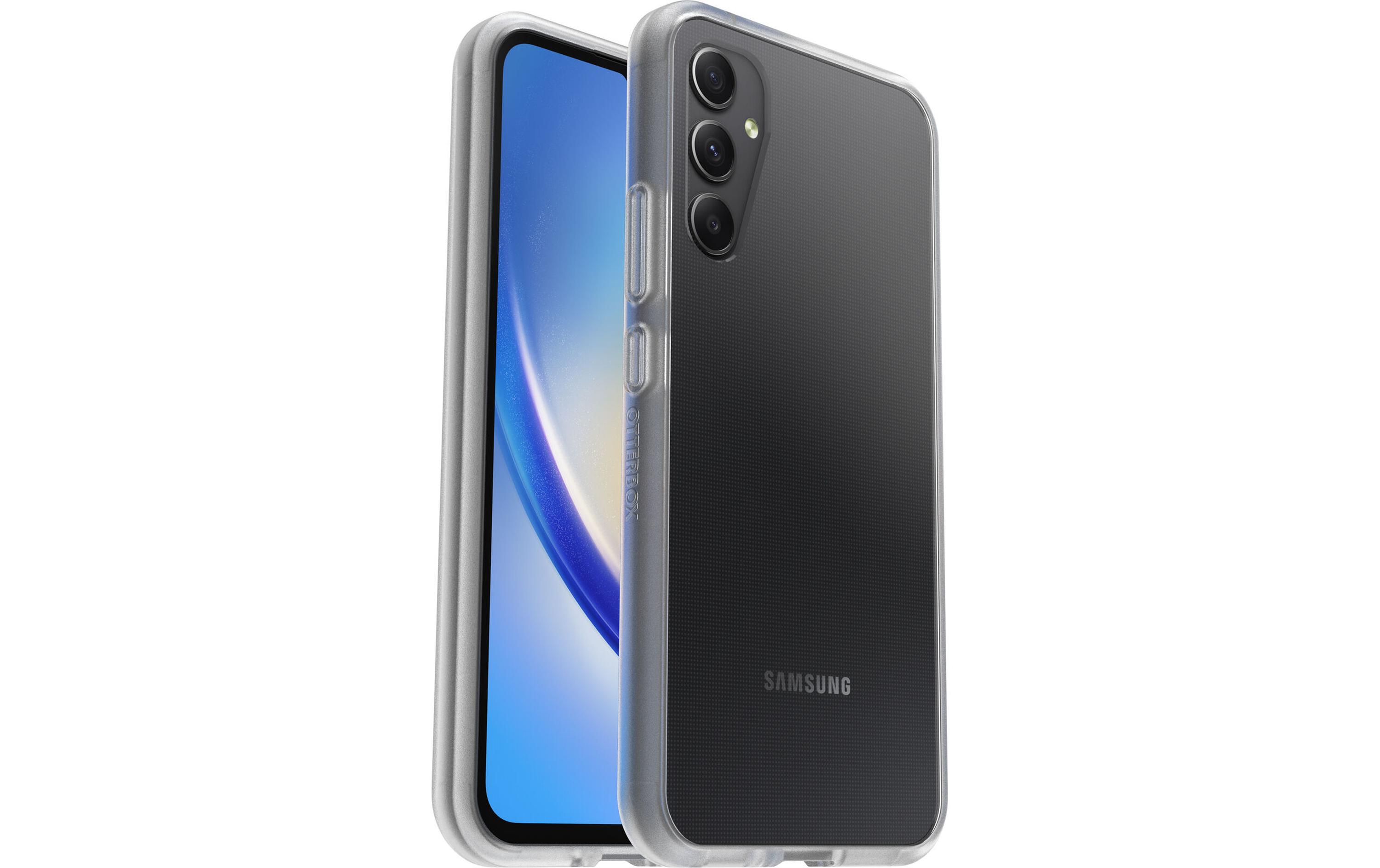 Back Cover React Galaxy A34 5G TransparentUltraschlanke Schutzhülle für das Samsung Galaxy A34 5G