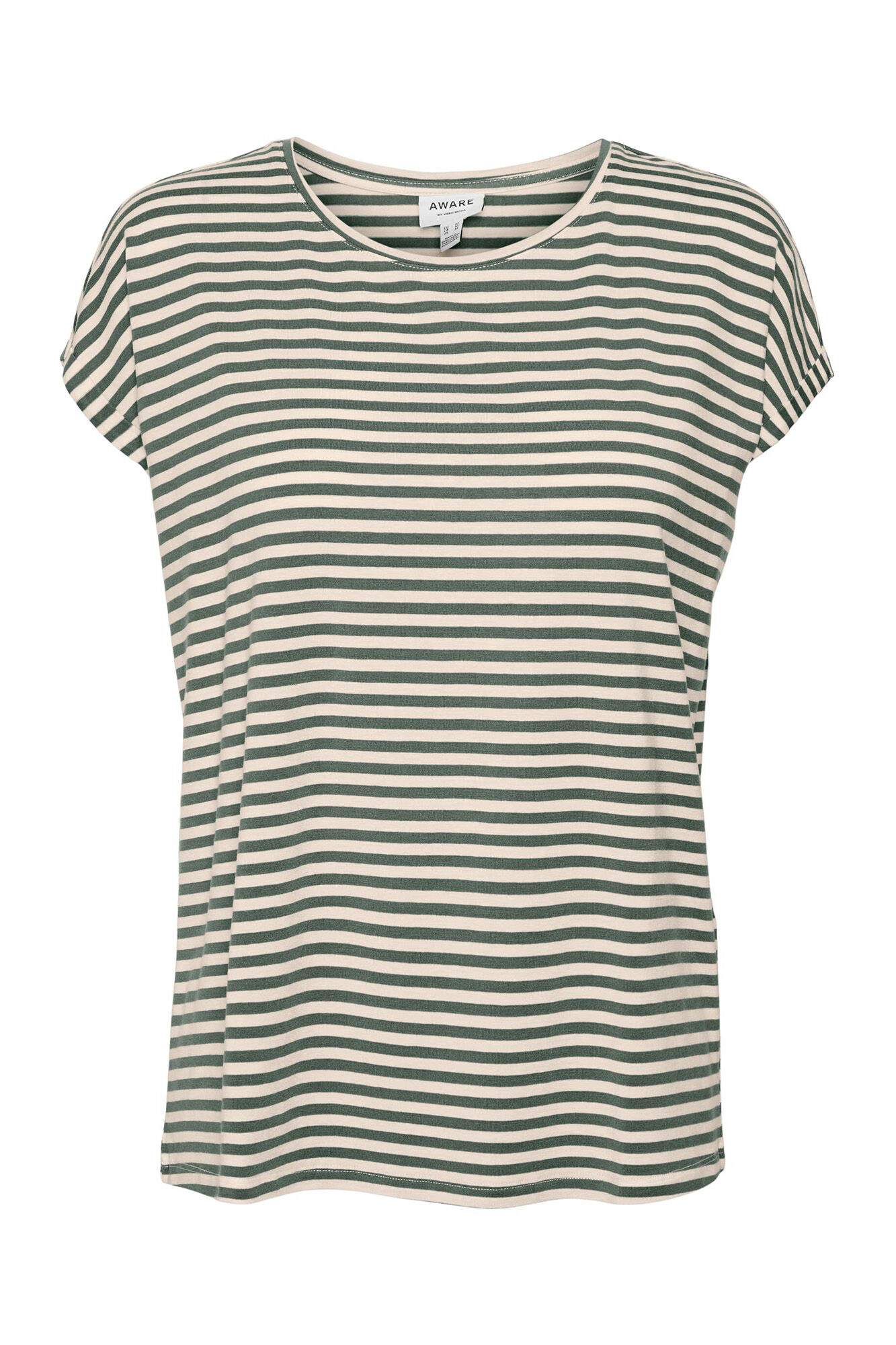 Camiseta básica de manga curta - Verde