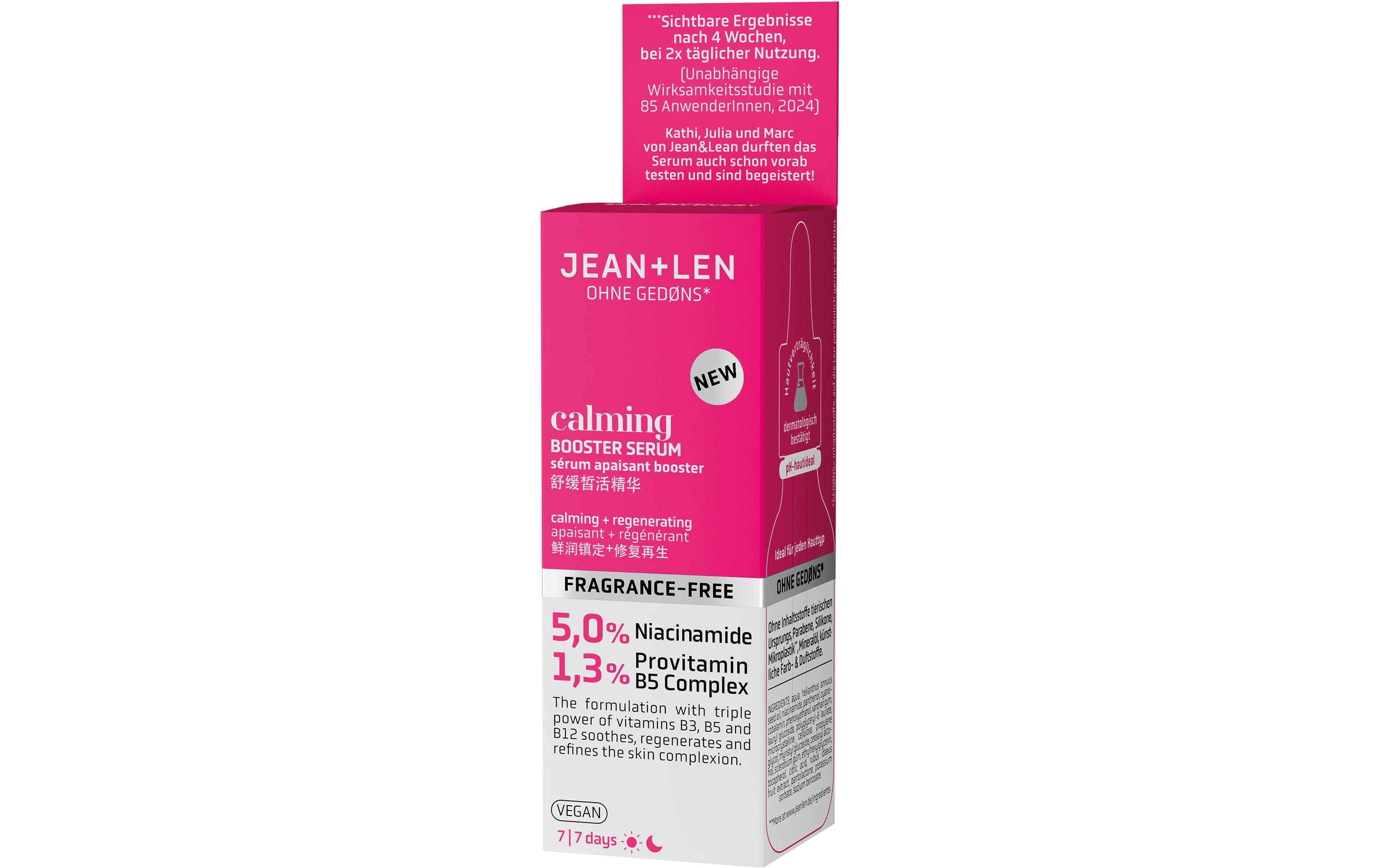 Gesichtsserum Calming Booster 30 mlNatürliches Serum beruhigt, regeneriert und verfeinert das Hautbild