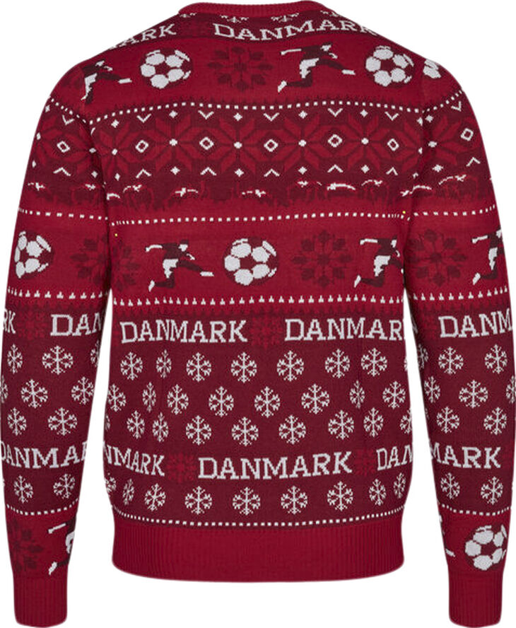 INTERSPORT Julesweater med lys Rød