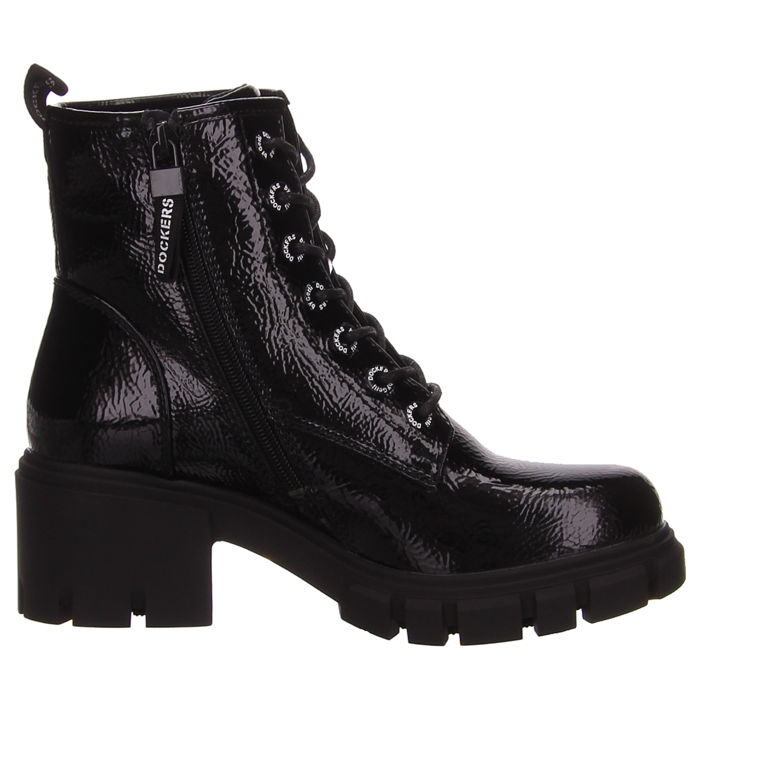 Dockers Schnürboots schwarz schwarz