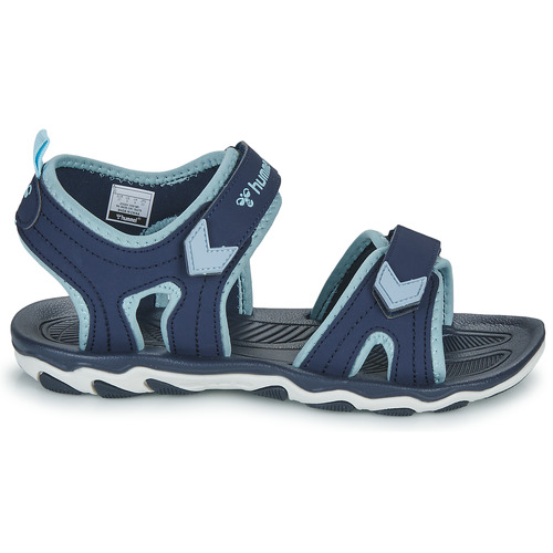hummel - SANDAL SPORT JR - Marine / Bleu