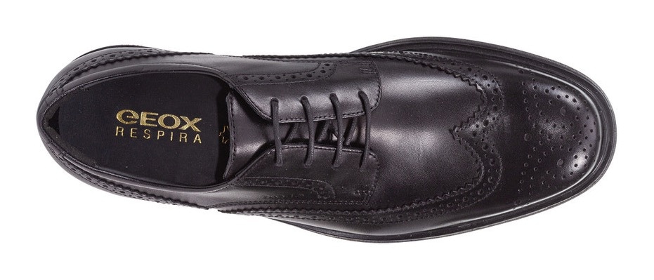 Geox Schnürschuh »U DUBLIN B«  Business Schuh, Anzugschuh mit Blockabsatz