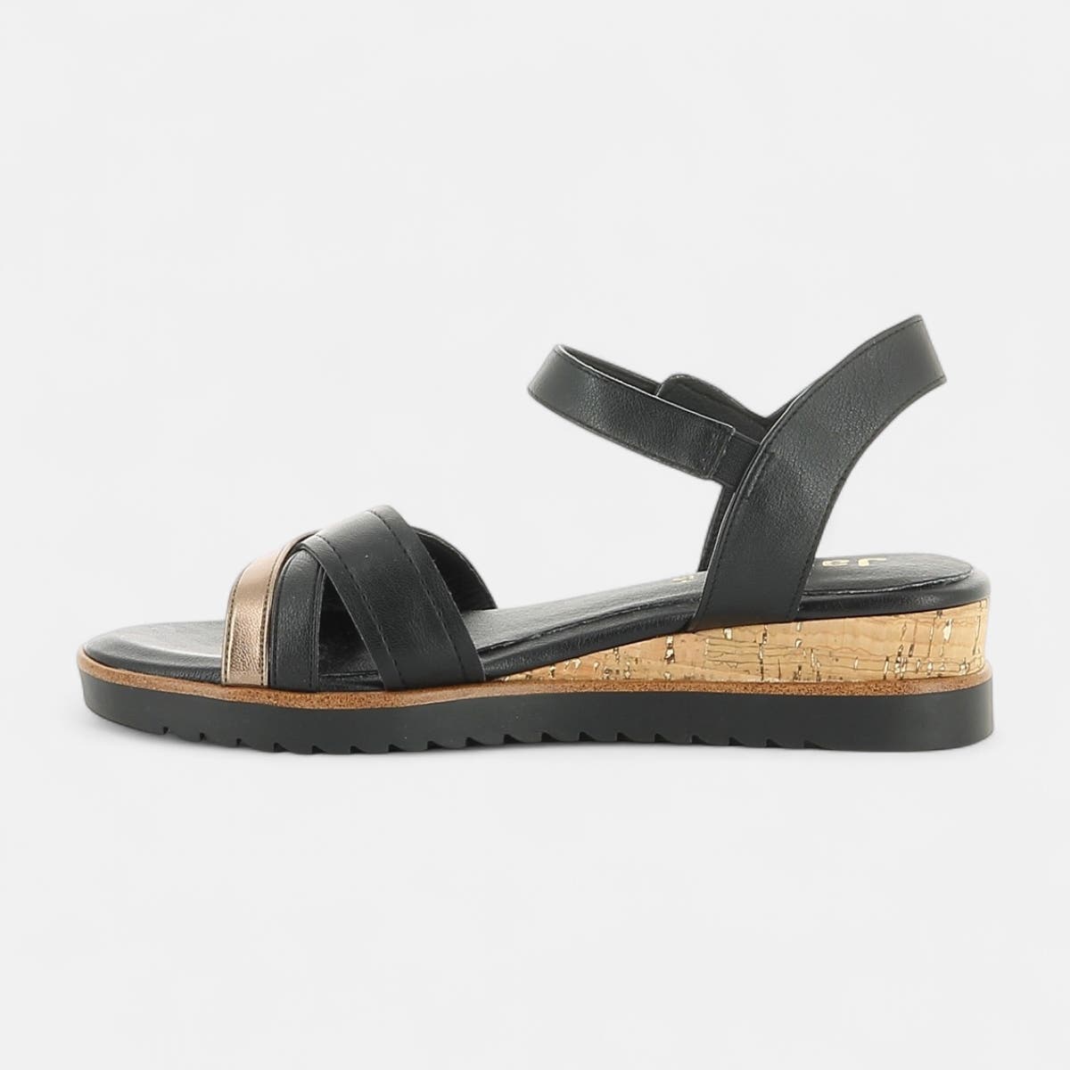 Nu-pieds Femme noir