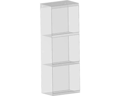 Hangplank voor Devo Etna 2.0 spiegelkast, BxHxD 25x70x16 cm, zwart