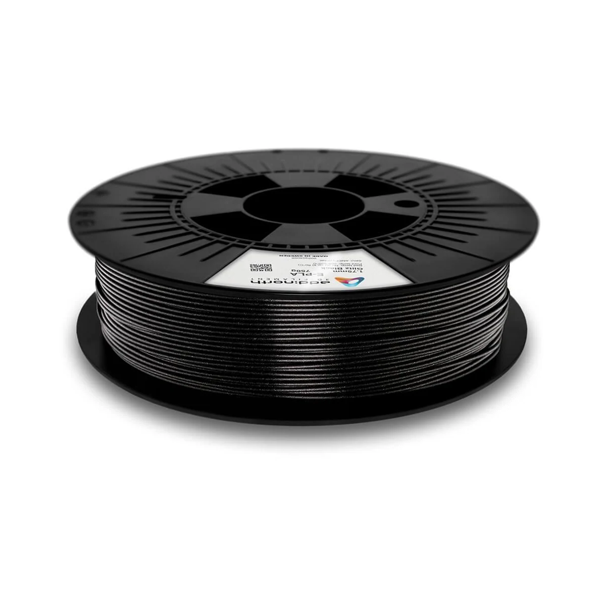 ADDNORTH E-PLA 1.75mm 750g Glitz Black