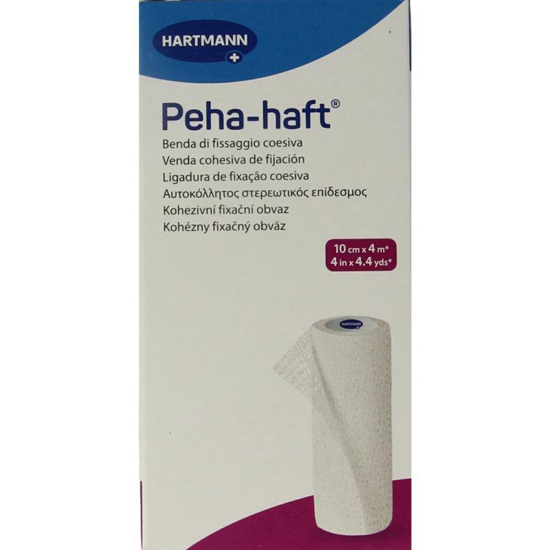 Hartmann Pehahaft elastisch windsel 4 m x 10 cm 1 Stuk