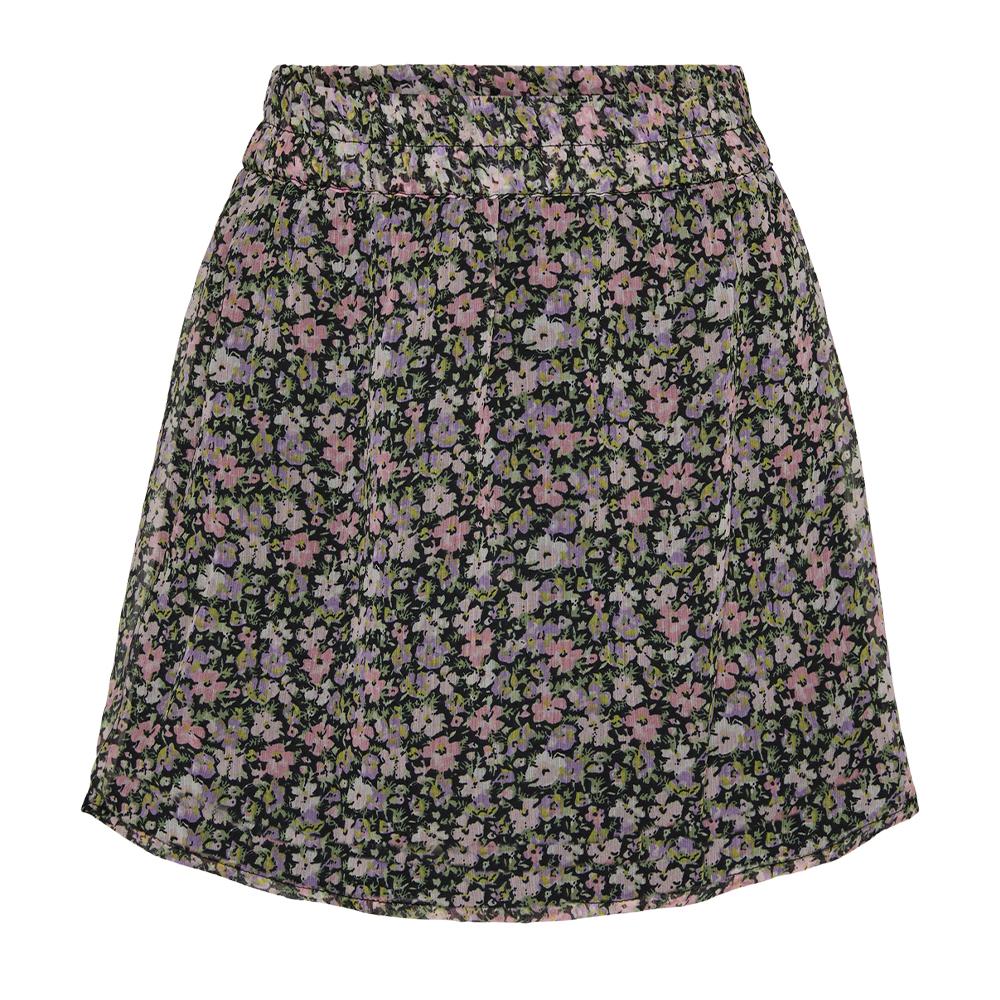 Vero Moda Jupe Noire à Motifs Fille Vero Moda Milla