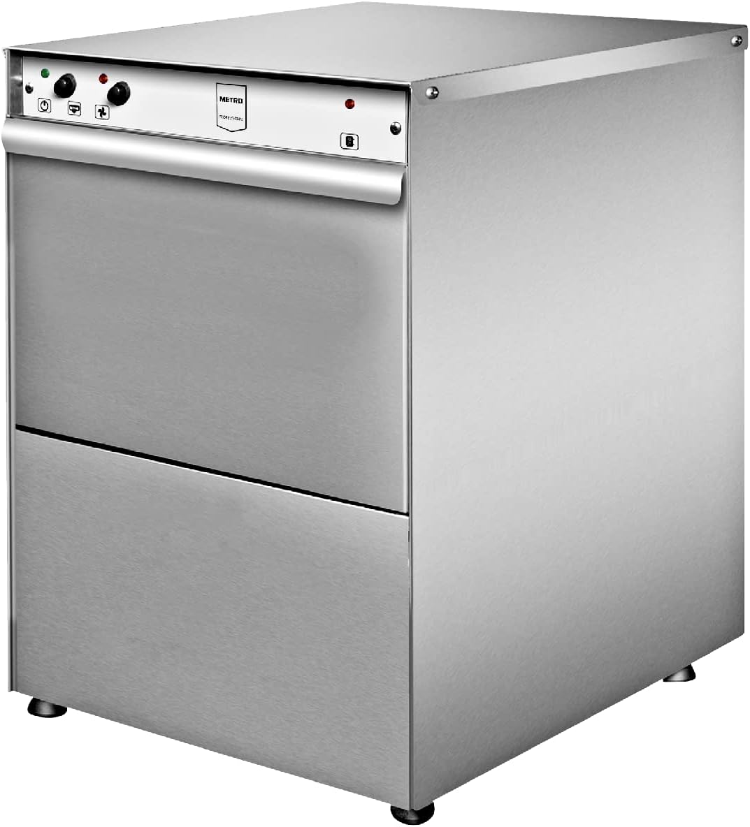 METRO Professional Gläserspüler, Edelstahl, 230 V, 30 Waschgänge/h, silber (GGW1040E) (GGW1001)
