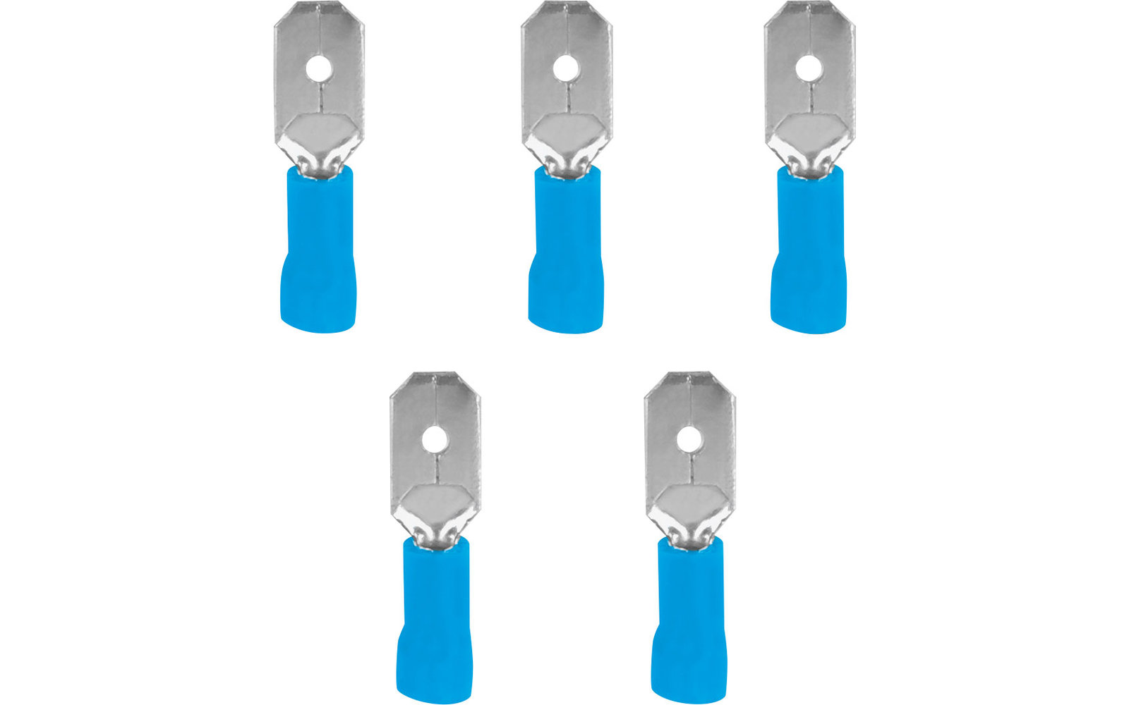 InnTec Flachstecker 6,3 mm (5er Set)