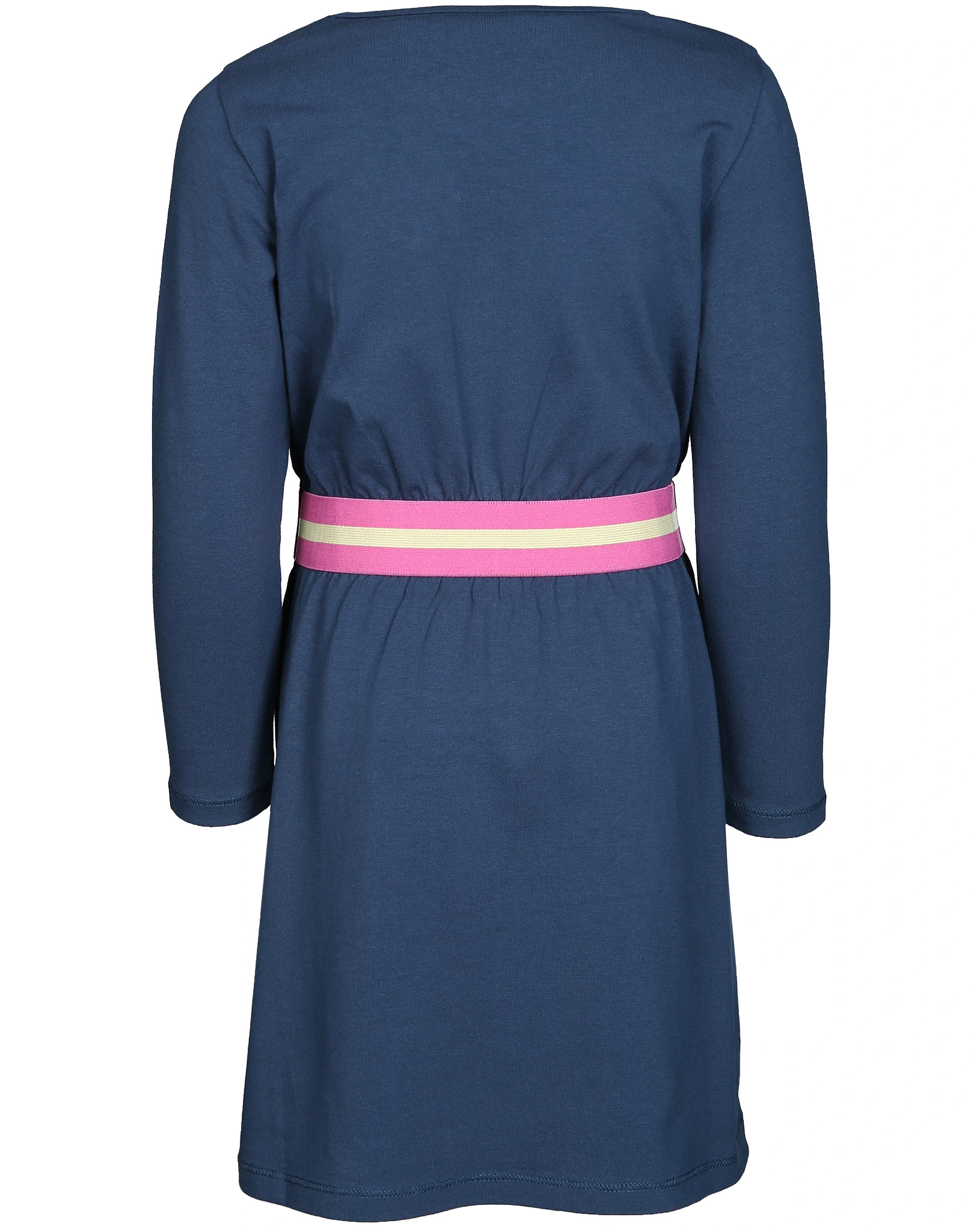 Langarmkleid SCHMETTERLINGSBLUME in dunkelblau