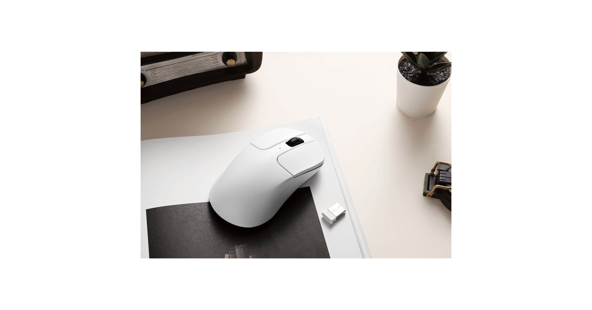 KeychronM3 Mini Wireless gaming muis  (Wit, 100 - 26.000 dpi)