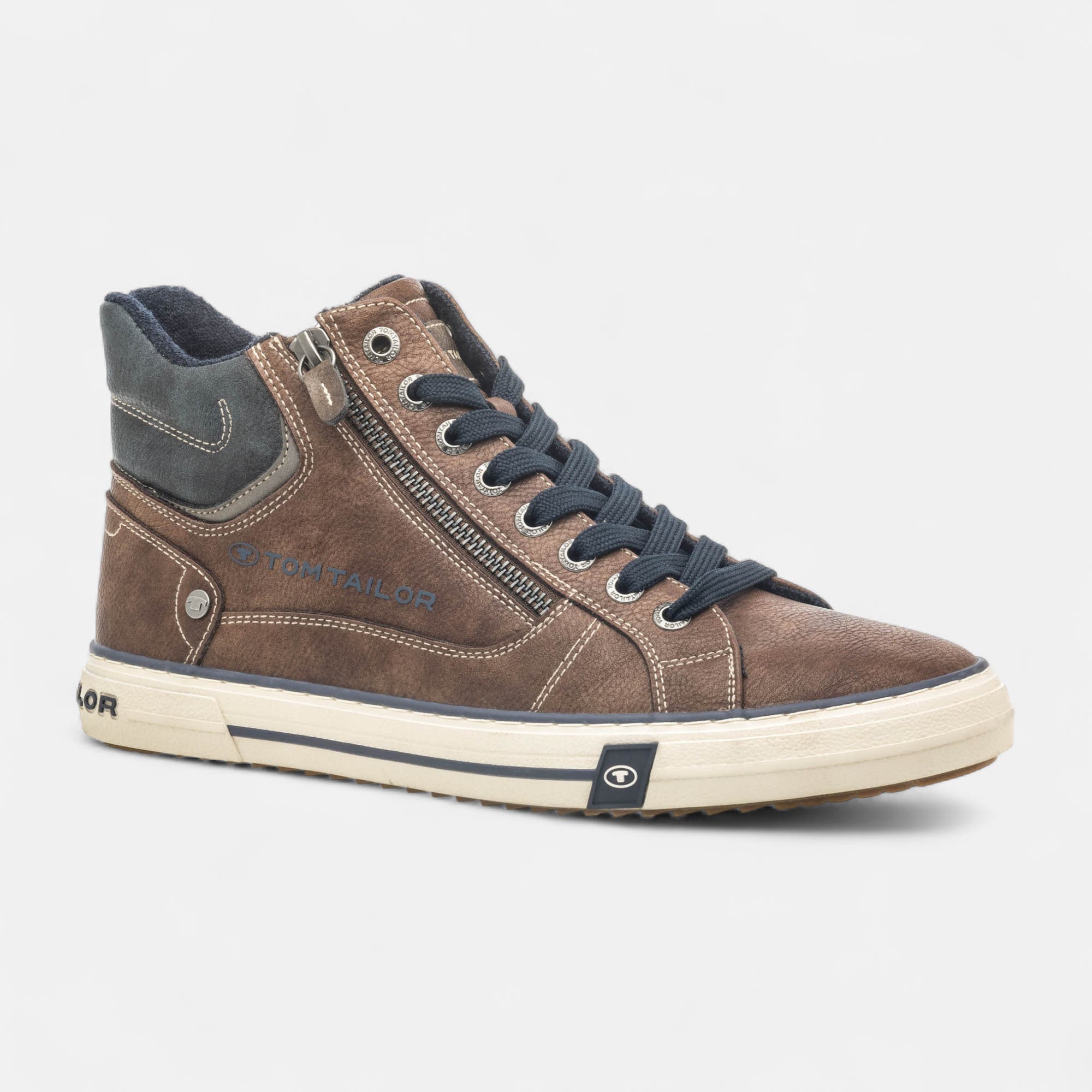 Baskets hautes Homme marron