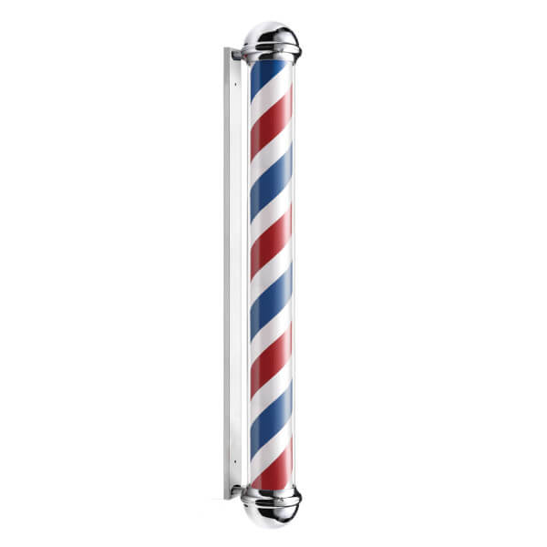 Enseigne de barbier rotative Sibel 156cm