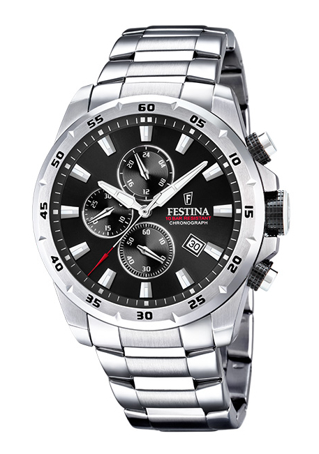 Festina Sport Herrenchronograph Silber F20463/4