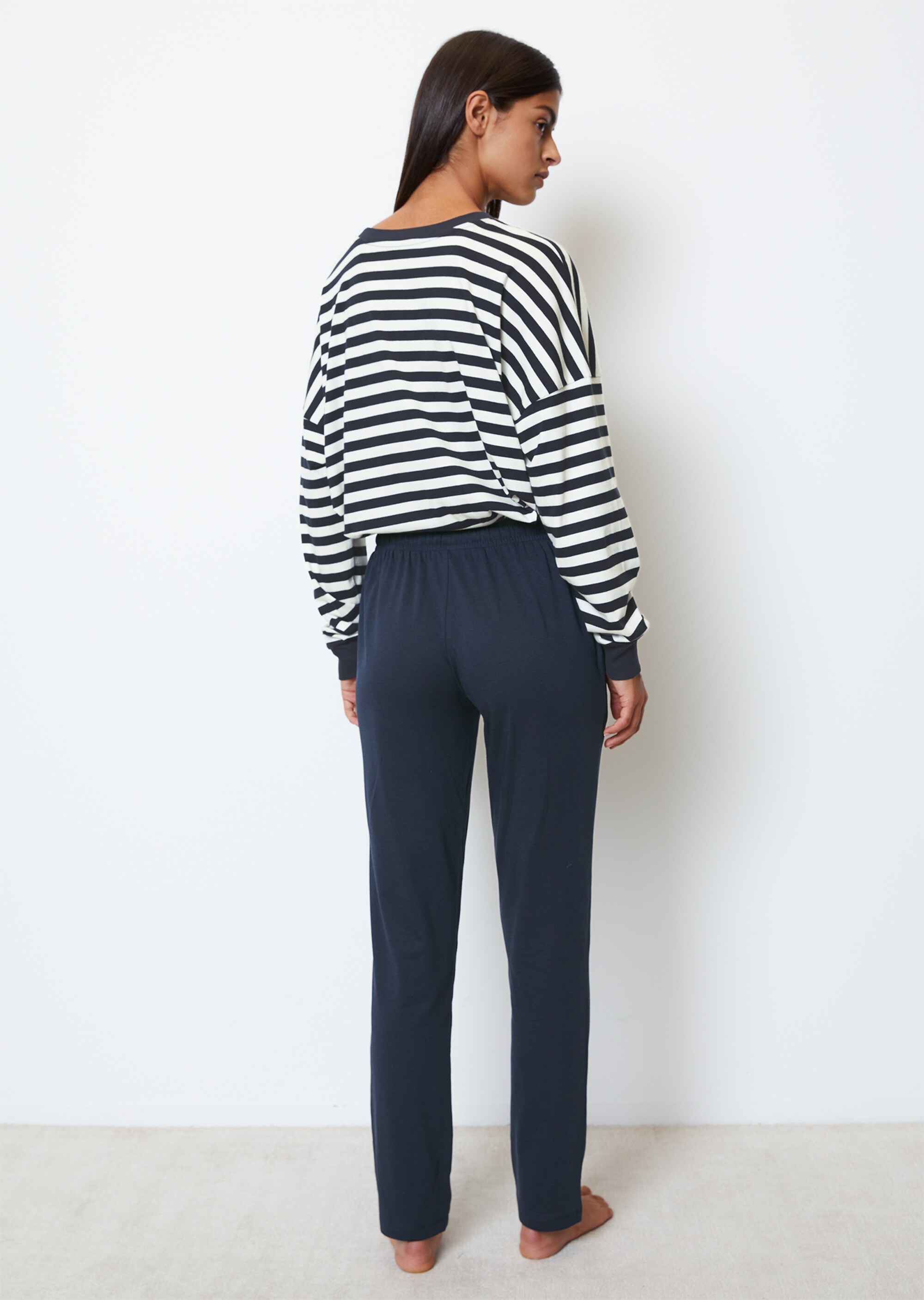 Lounge-Pyjama-Set aus softem Bio-Baumwoll-Jersey