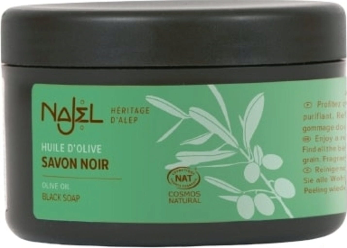 Najel  Schwarze Seife mit Olivenöl, 200 ml