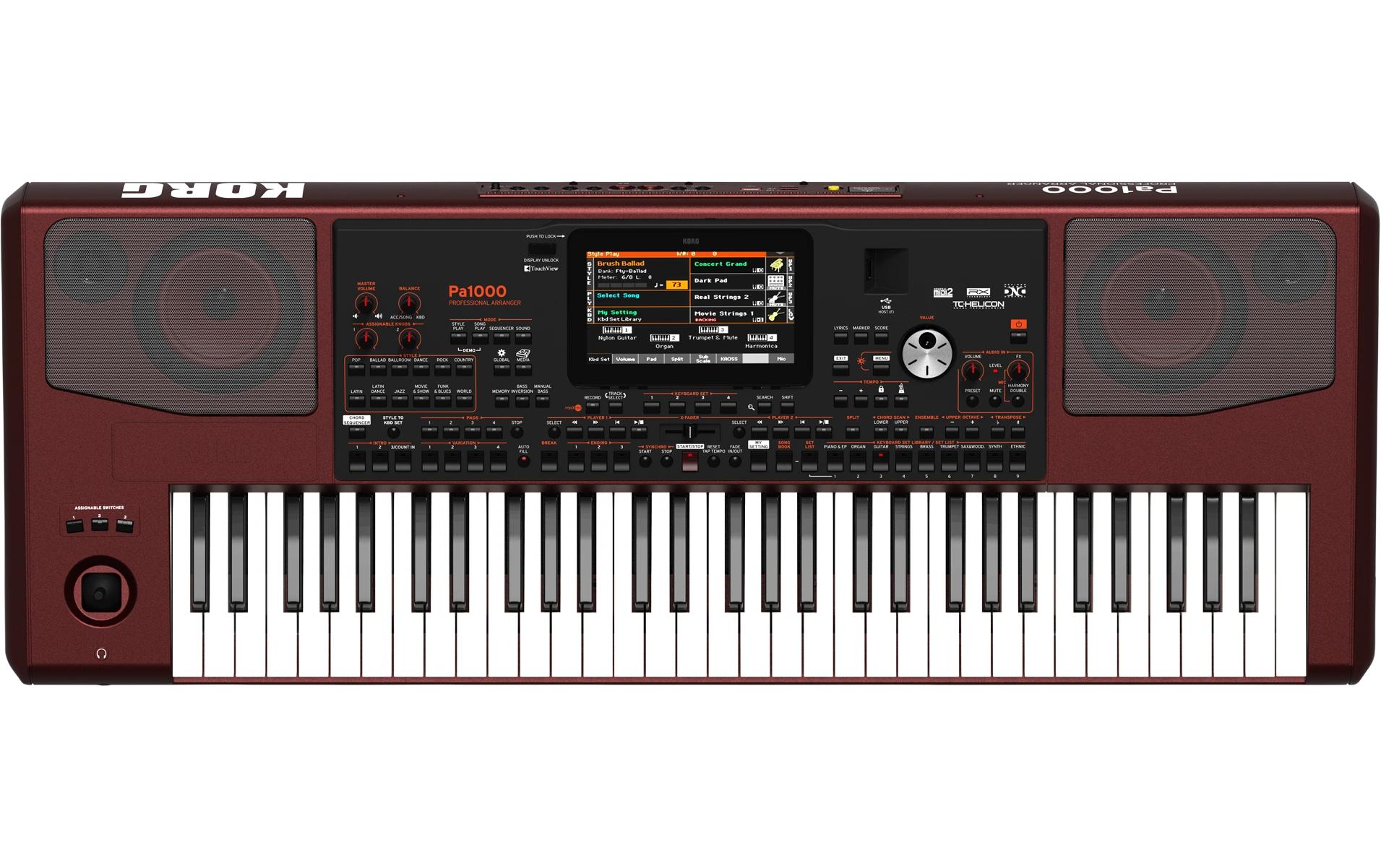 Keyboard PA1000<br>Keyboard mit 61 Tasten