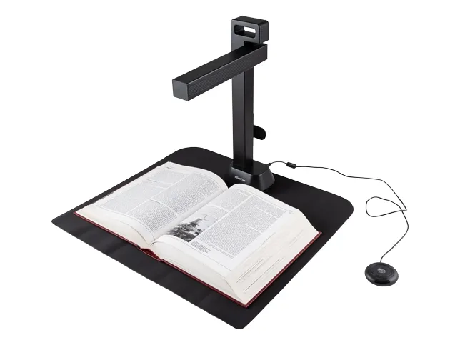 IRIS IRIScan Desk 6 Pro - Digitalkamera for dokumenter - farve - 13.000.000 pixel - 2048 x 1536 - audio - USB 2.0 - AVI, MPEG, FLV, WMV