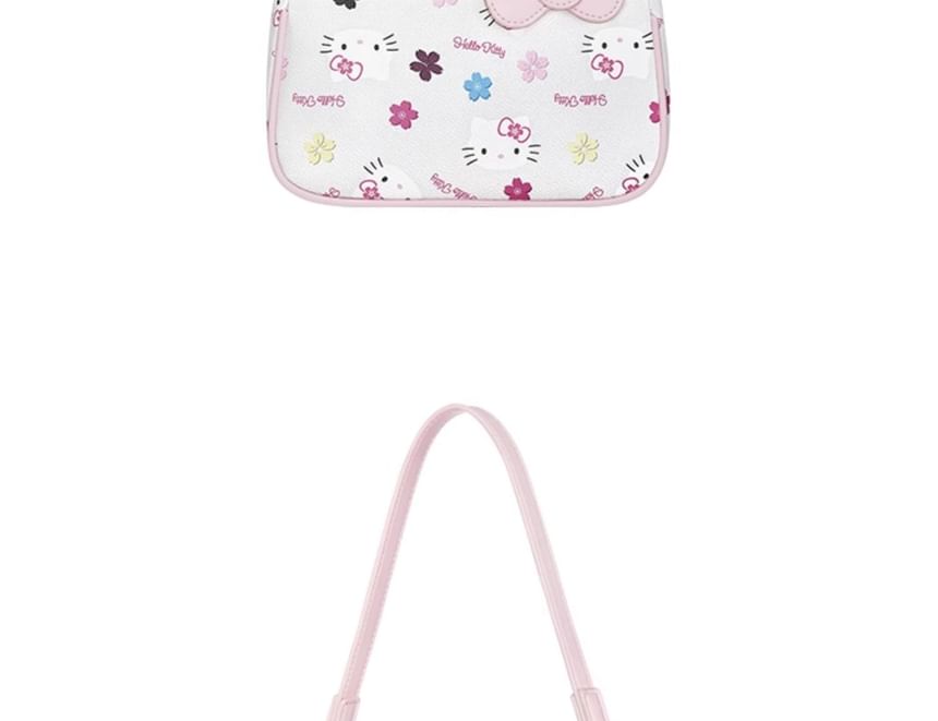 TIDECOLOR - Sanrio Hello Kitty Print Kunstleren Schoudertas