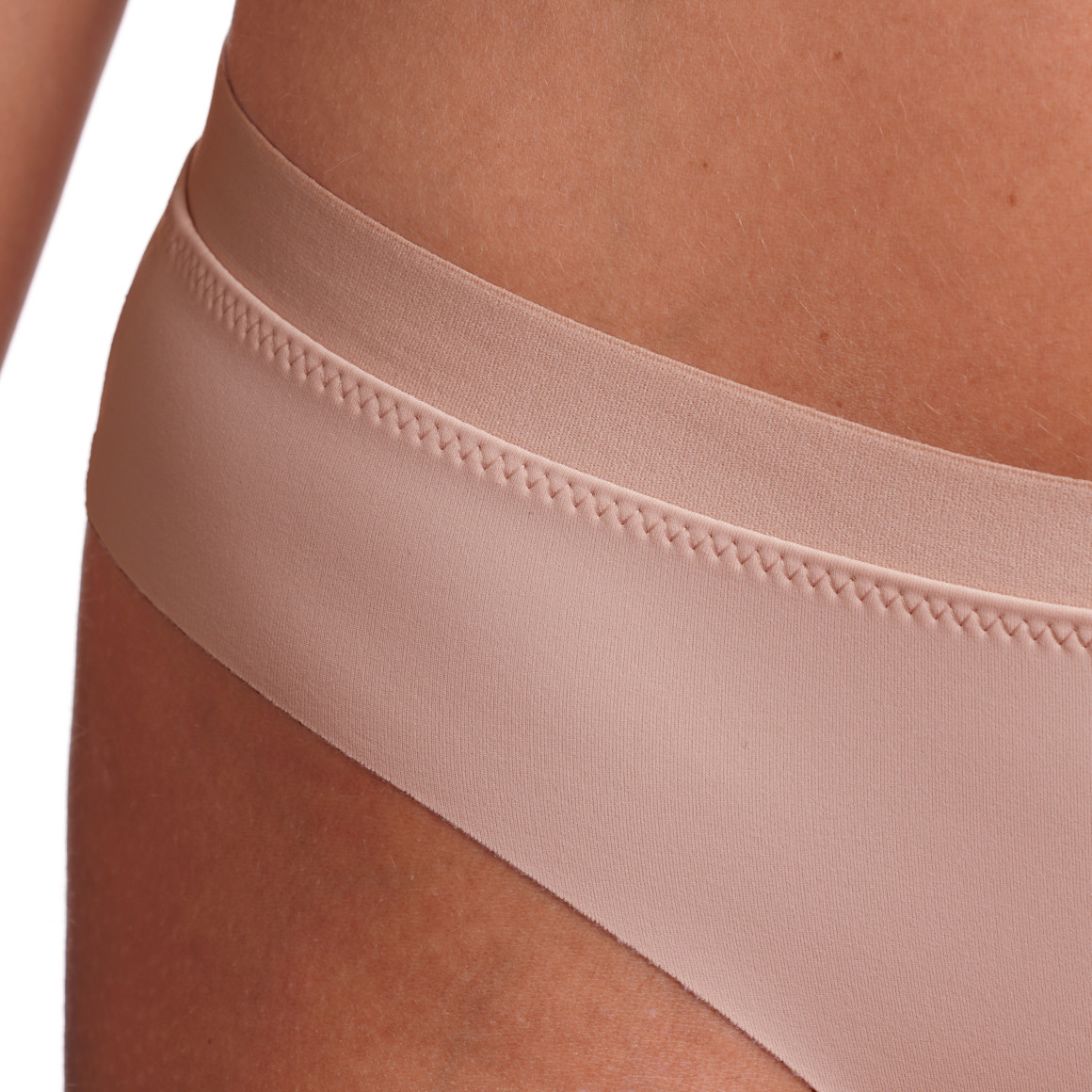 Gina Benotti 3 Damen Slips in Seamless-Qualität oliv / rosa / schwarz