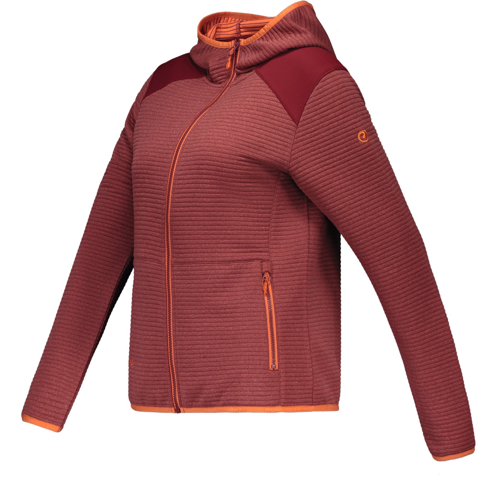 Sherpa Damen-Fleecejacke Bardia XS, dunkelrot