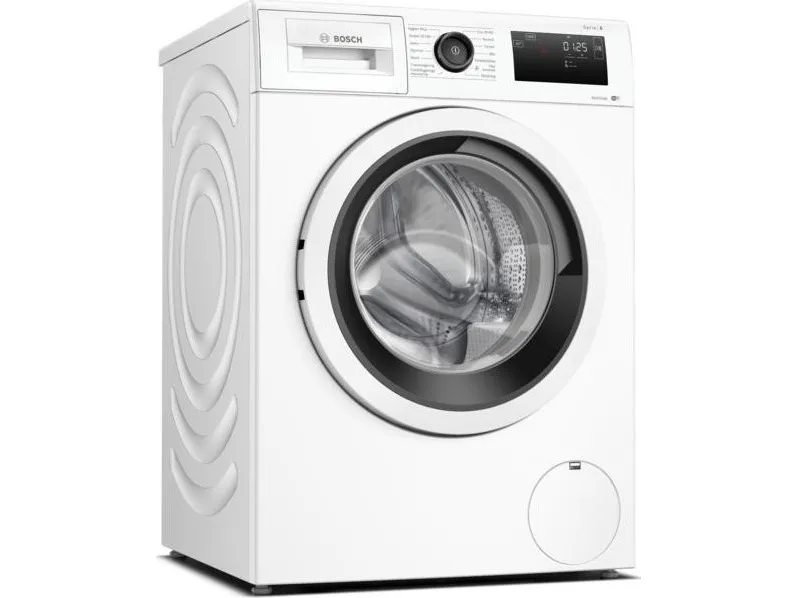 Bosch Serie | 6 WAU28RHISN - Vaskemaskine - Niche - bredde: 60 cm - højde: 85 cm - frontbetjening - 63 liter - 9 kg - 1400 rpm - hvid
