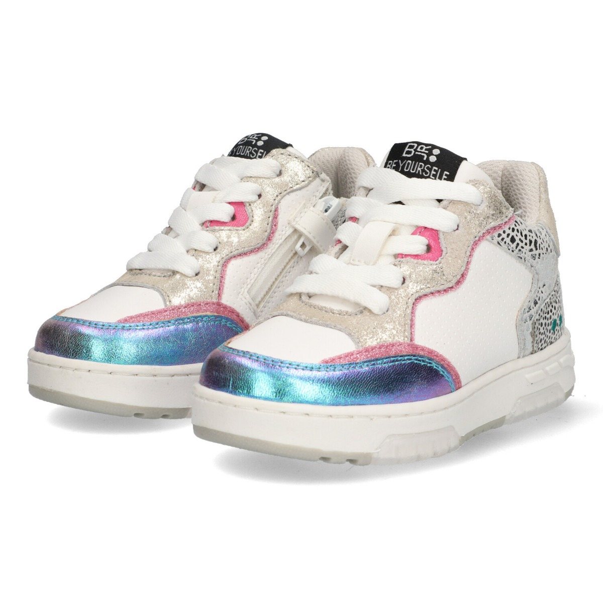 Fenn Funky - Lage Sneakers Bunnies Wit