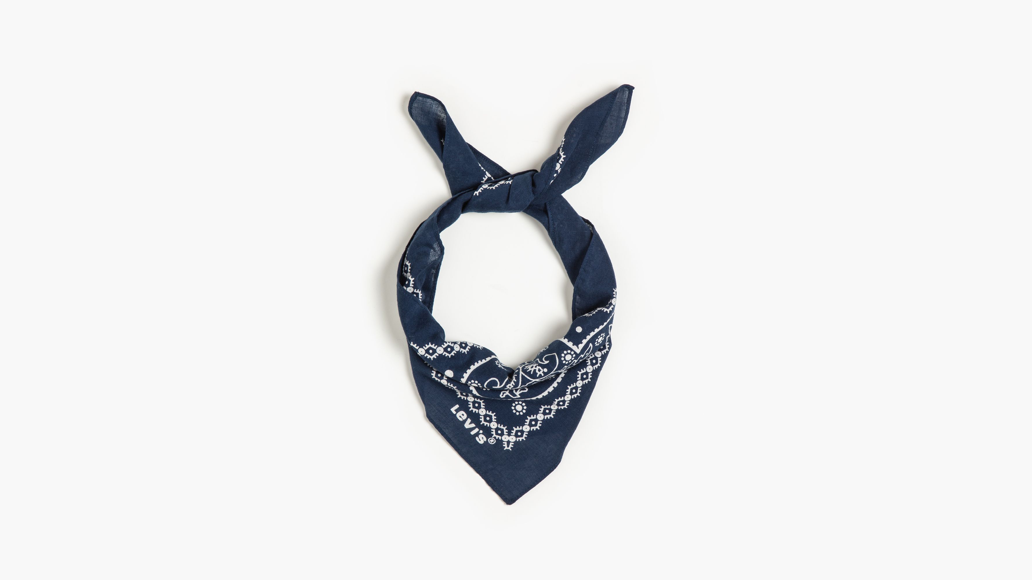 Bandana Paisley - Navy Blue - Bleu