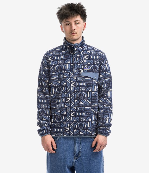 Patagonia Lightweight Synch Snap-T Jacke (new visions new navy)
