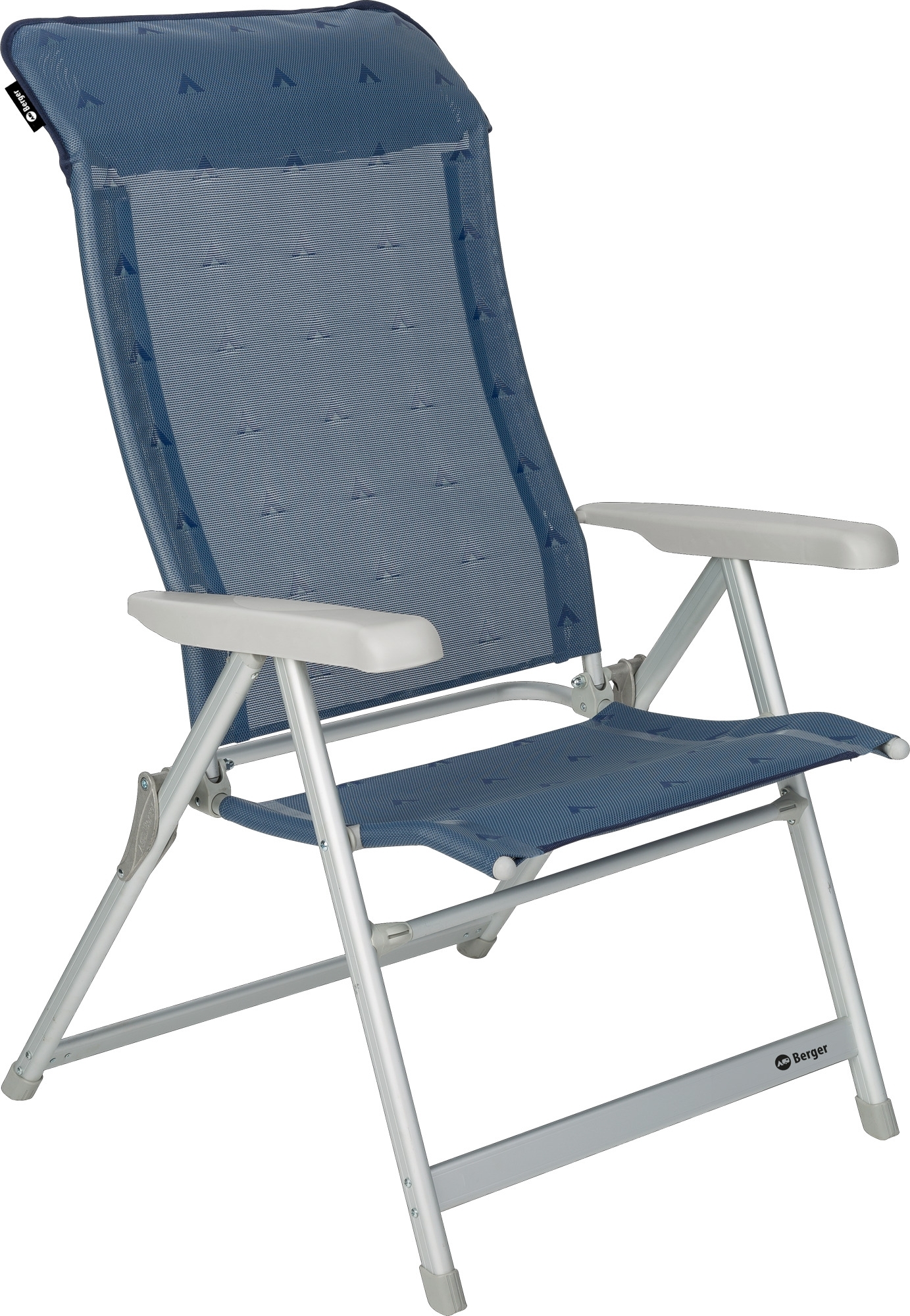 Berger Klappsessel Luxus XL blau