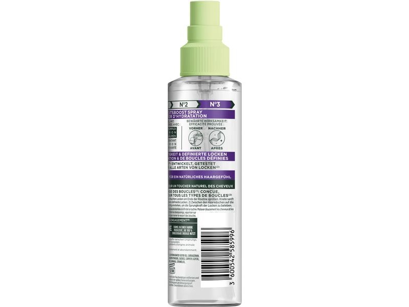 Garnier Pflegespray Curls Method 150 ml Haarpflege-Spray wurde speziell für die Bedürfnisse von lockigen Haaren