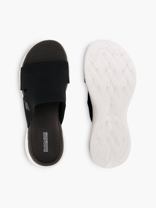 Skechers Slide Schwarz