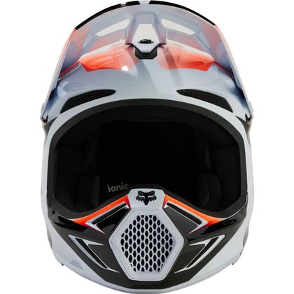 Casque cross Fox V3 - SOLID - YOUTH - Blanc