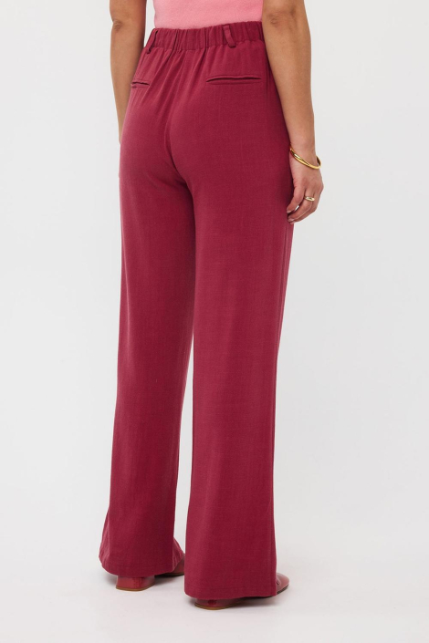 Ydence rode dames broek