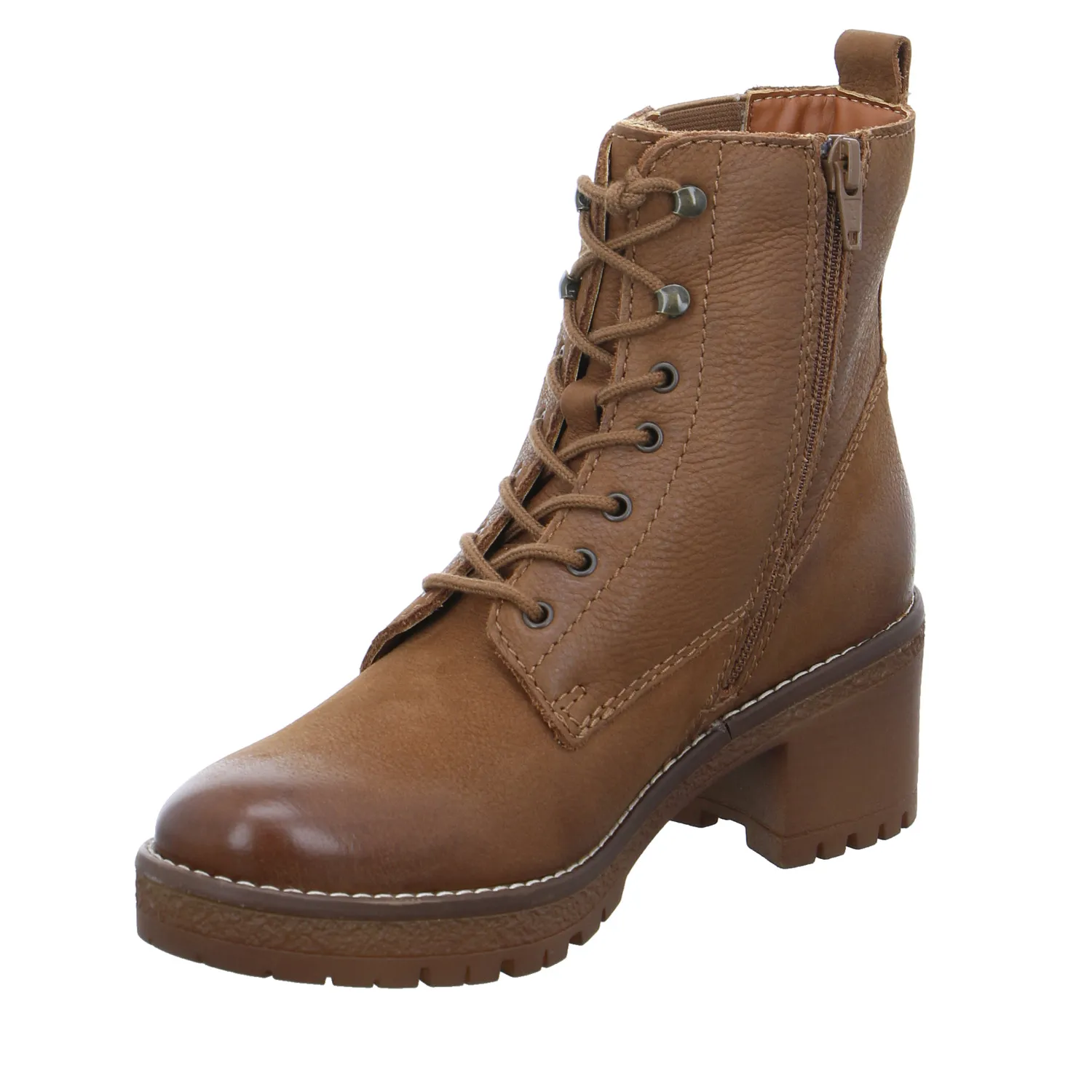 PALADO Stiefelette Cognac Leder