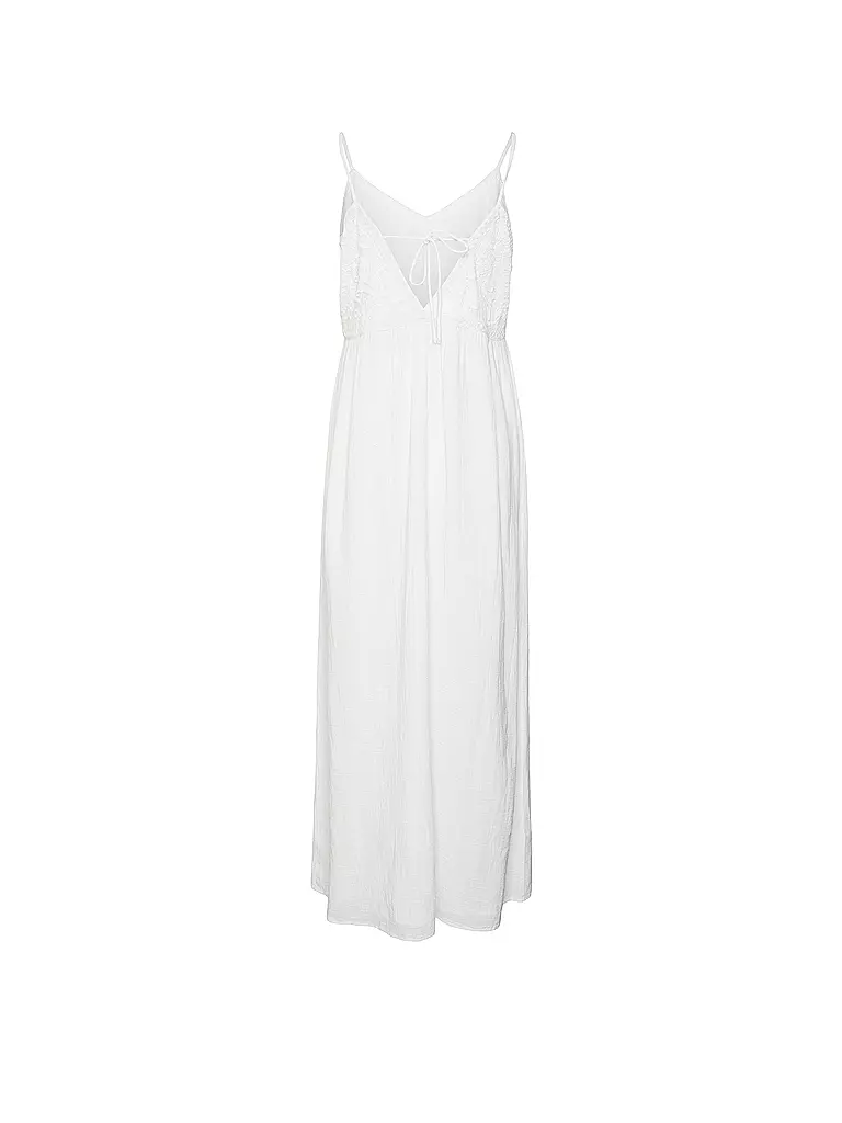 VERO MODA Maxikleid VMKIVA weiss