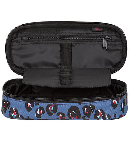 Eastpak Federmäppchen - Oval Single - Partymalerei Leopard