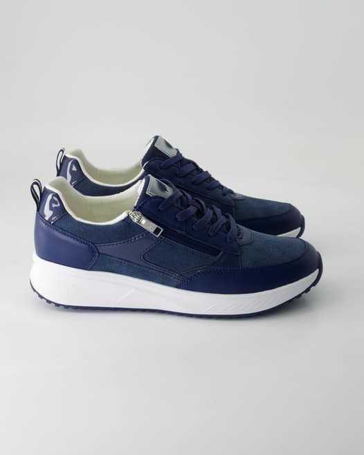 Waldläufer H-Mara Schnürschuhe in Blau