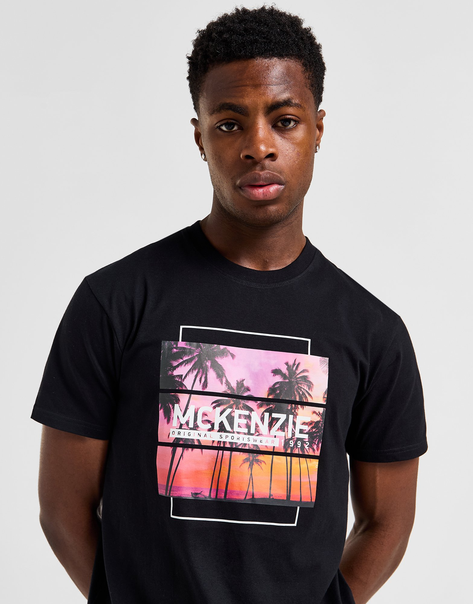 McKenzie T-shirt Sunset Palm Homme