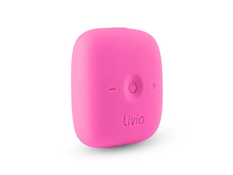 Livia Lösung für Menstruationsbeschwerden Pink Elektrostimulationsgerät gegen Menstruationsbeschwerden
