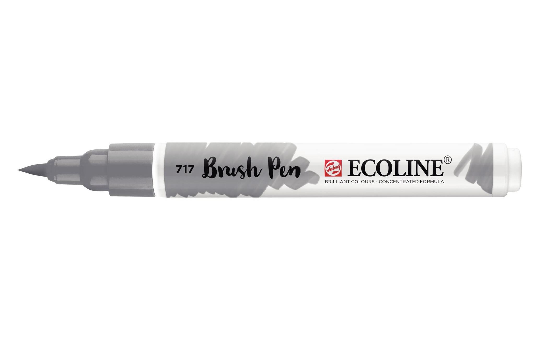 Brushpen Ecoline KaltgrauFlüssige Wasserfarbe im praktischen Brush Pen