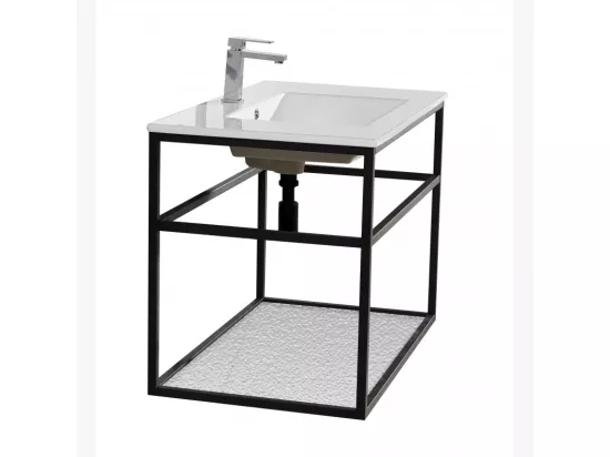 Lave main vasque 90 cm métal Aquafredo