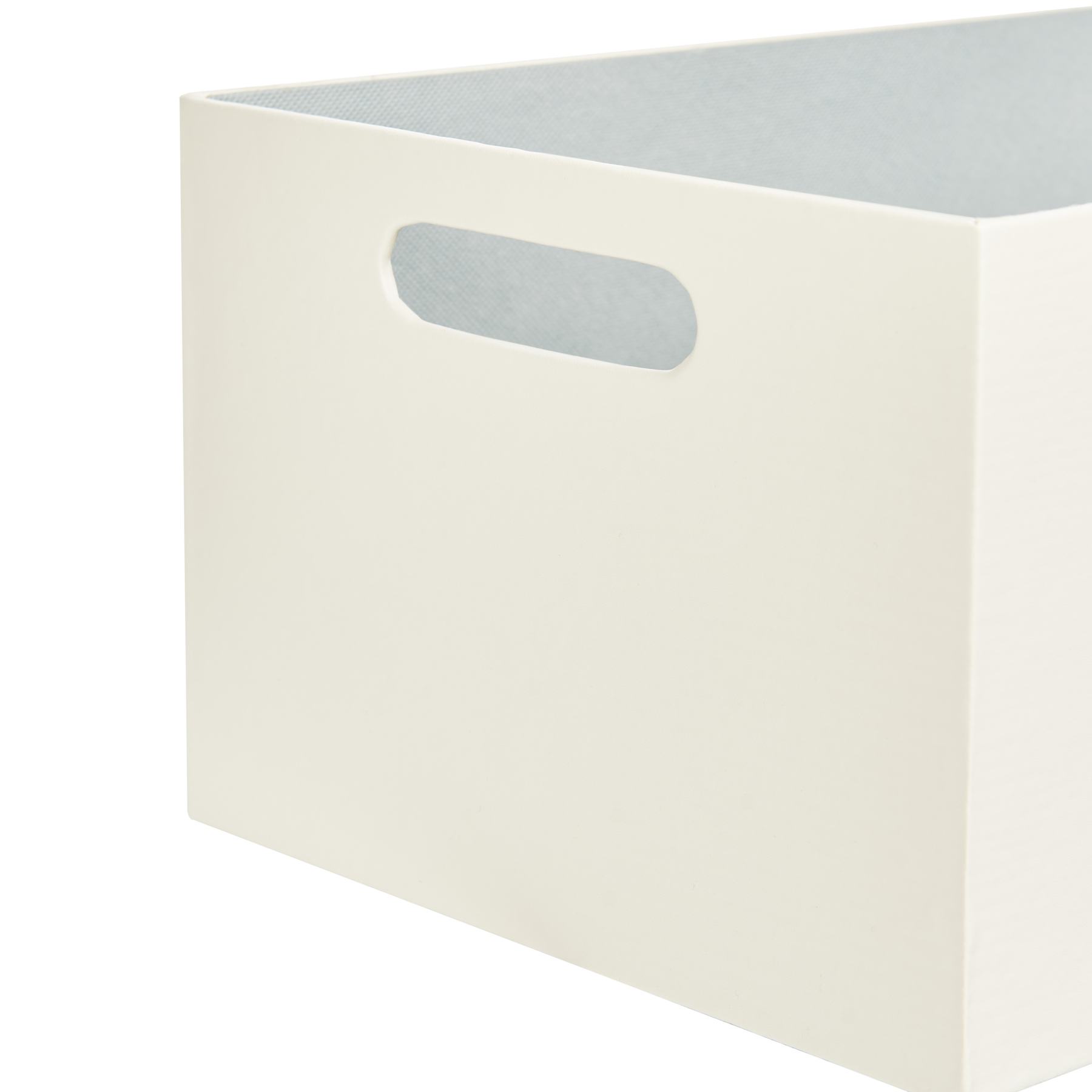 Beliani - LARSA - Opbergdozen set van 3 - Beige - Kunstleer