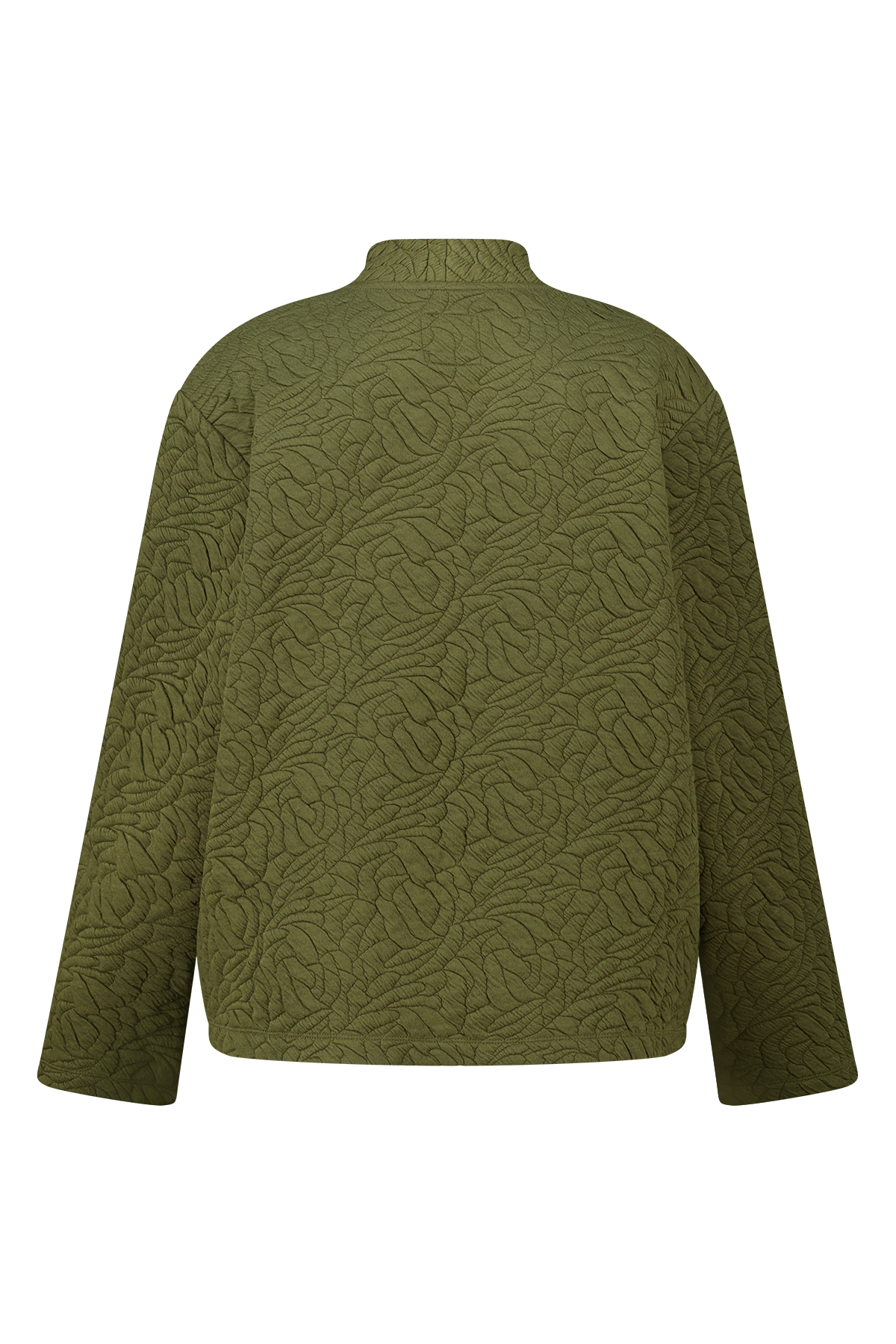 Jasje met structuur Khaki