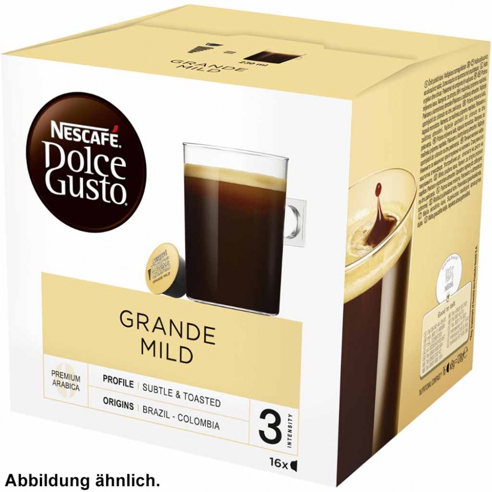 Nescafe Dolce Gusto Kapseln Grande Mild 16 Tassen 120g MHD:30.12.25