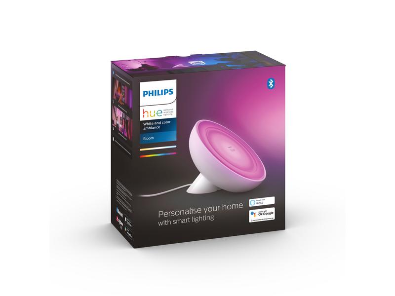 Philips Hue White & Color Ambiance Bloom Tischleuchte Weiss Hue Bloom, 4. Generation