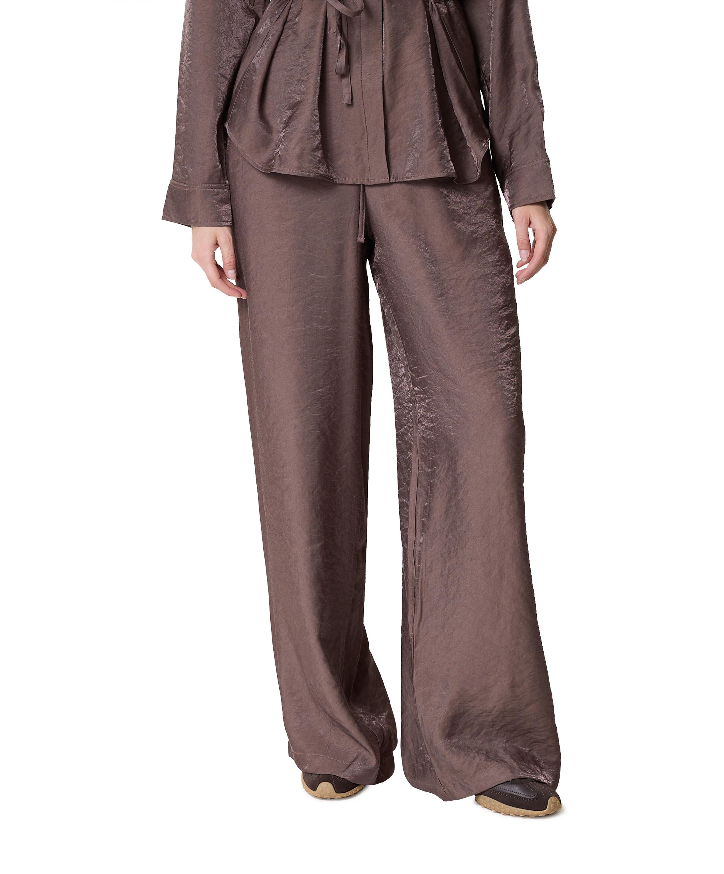 Anna 80a02-03564 dames broek bruin