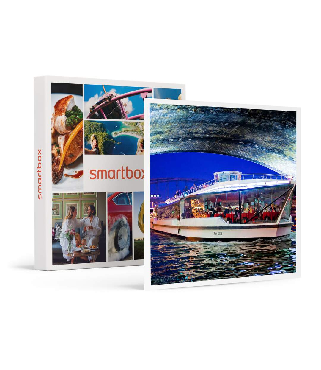 Découverte de Paris lors d’un dîner croisière Excellence sur la Seine pour 2 adultes et 2 enfants - SMARTBOX - Coffret Cadeau Gastronomie