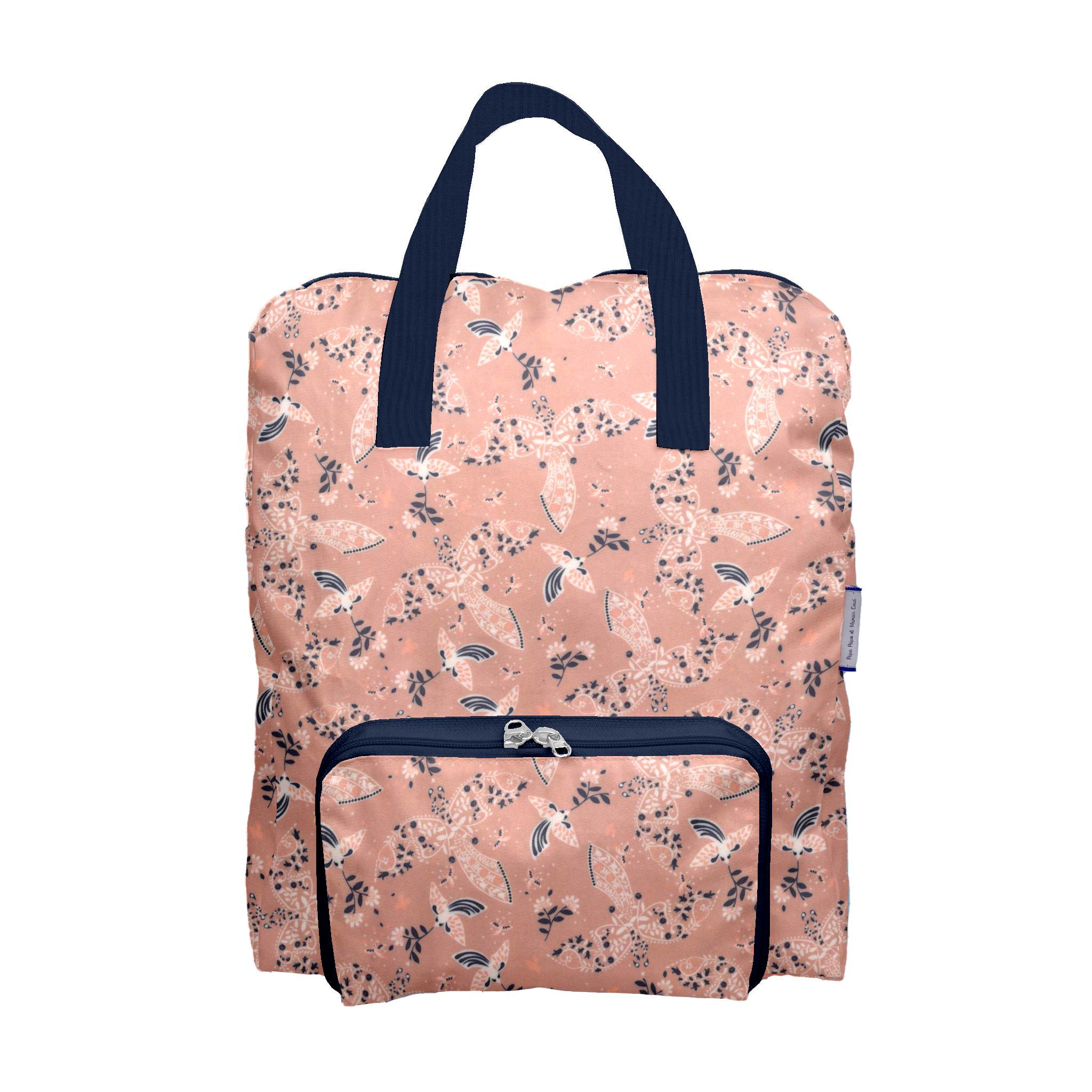 Sac À Dos Pliable Gaby Oiseau Bandana